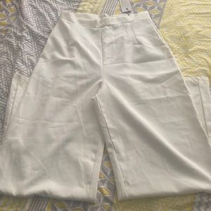 Petite wide leg pants